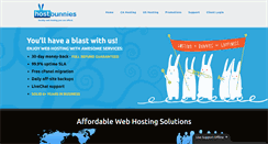 Desktop Screenshot of hostbunnies.com